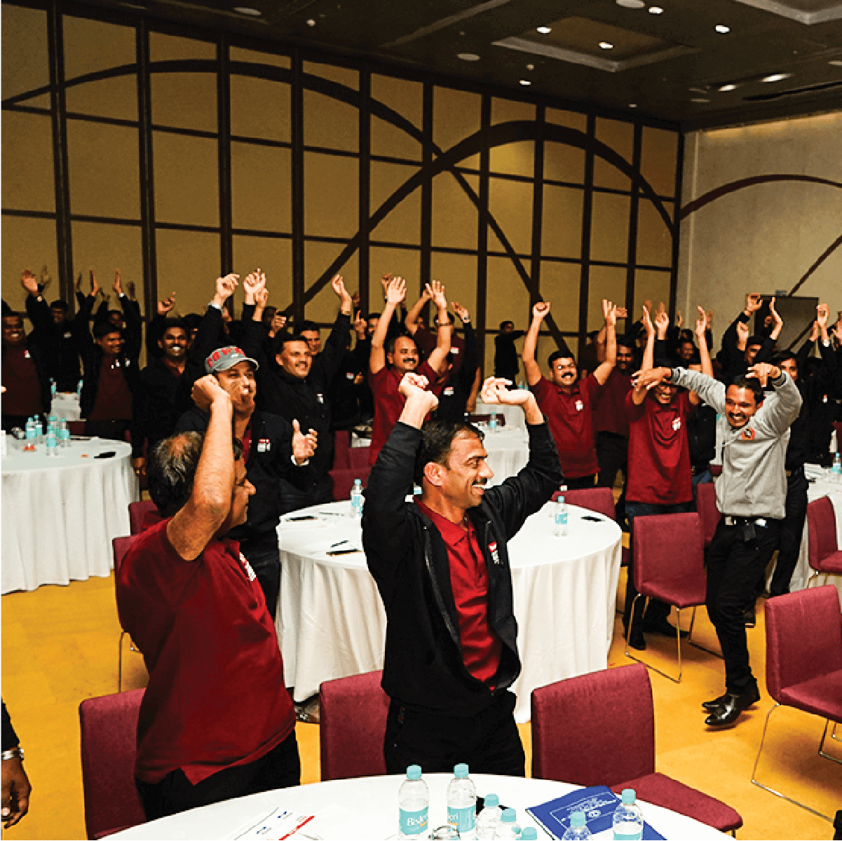 Image of an event displaying most inspirational keynote speakers