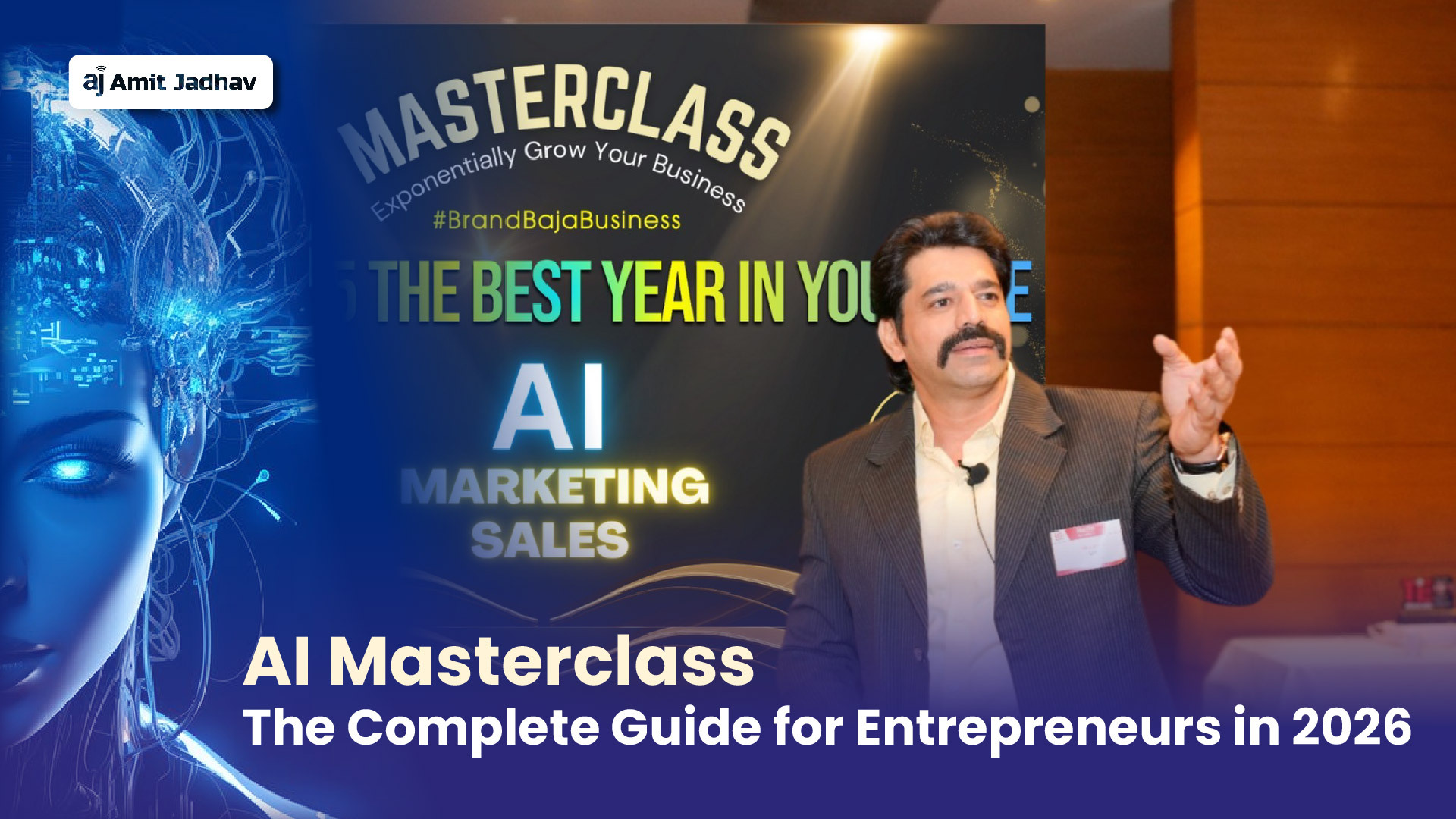 AI Masterclass complete guide for entrepreneurs in 2026 by Amit Jadhav