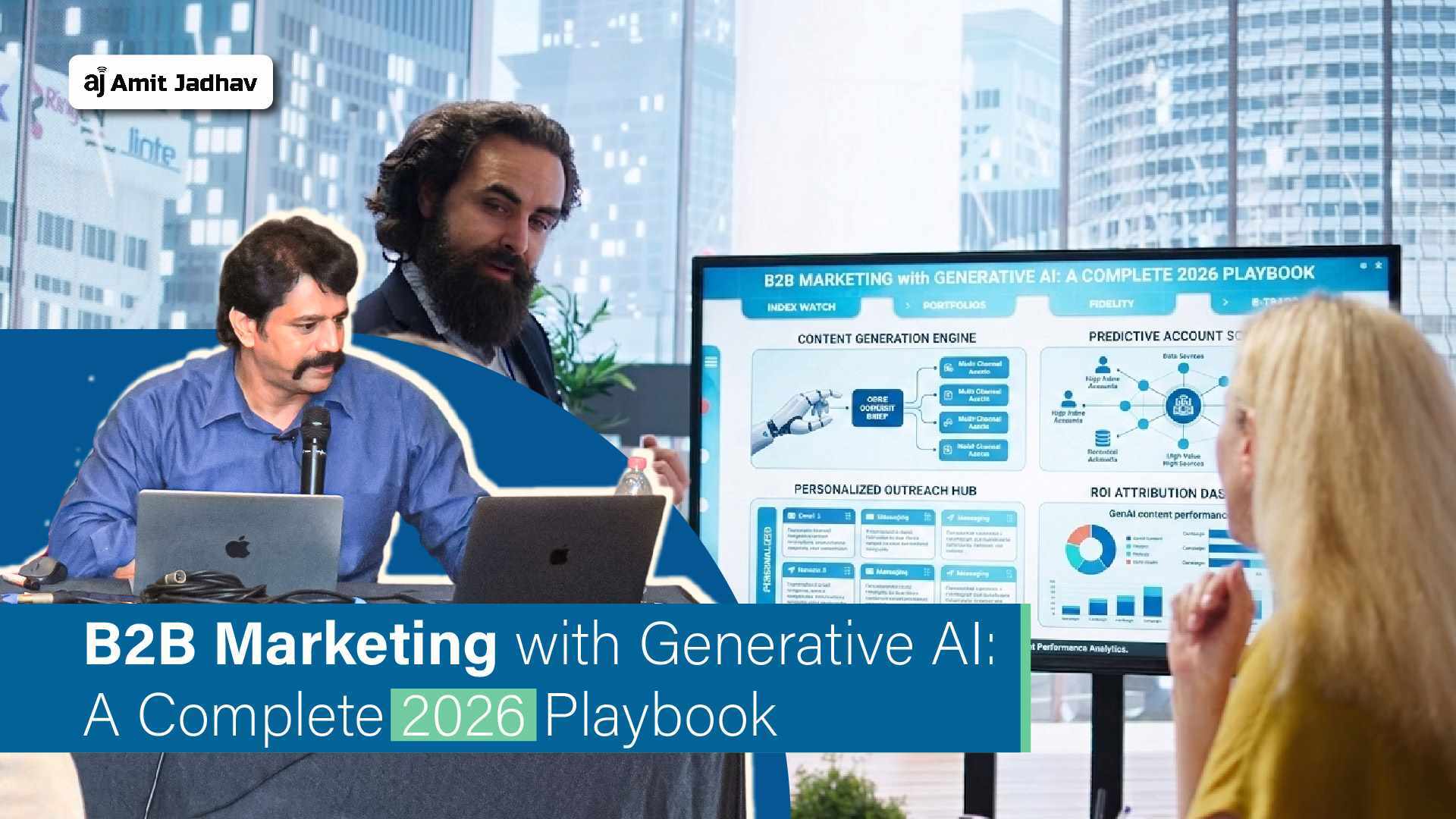 B2B marketing with Generative AI to improve lead generation, content strategy, and business growth by Amit Jadhav
