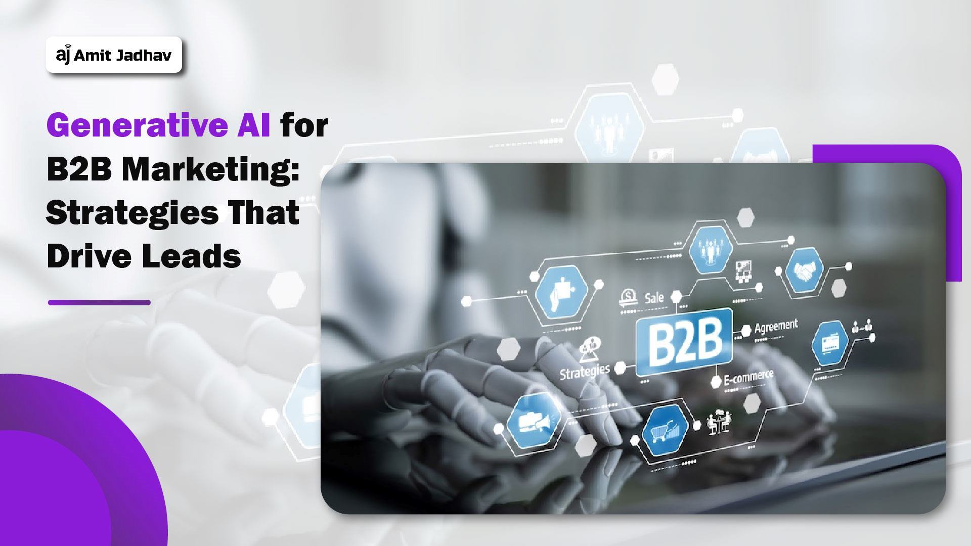 Generative AI for B2B marketing helping businesses automate campaigns generate quality leads and increase conversions