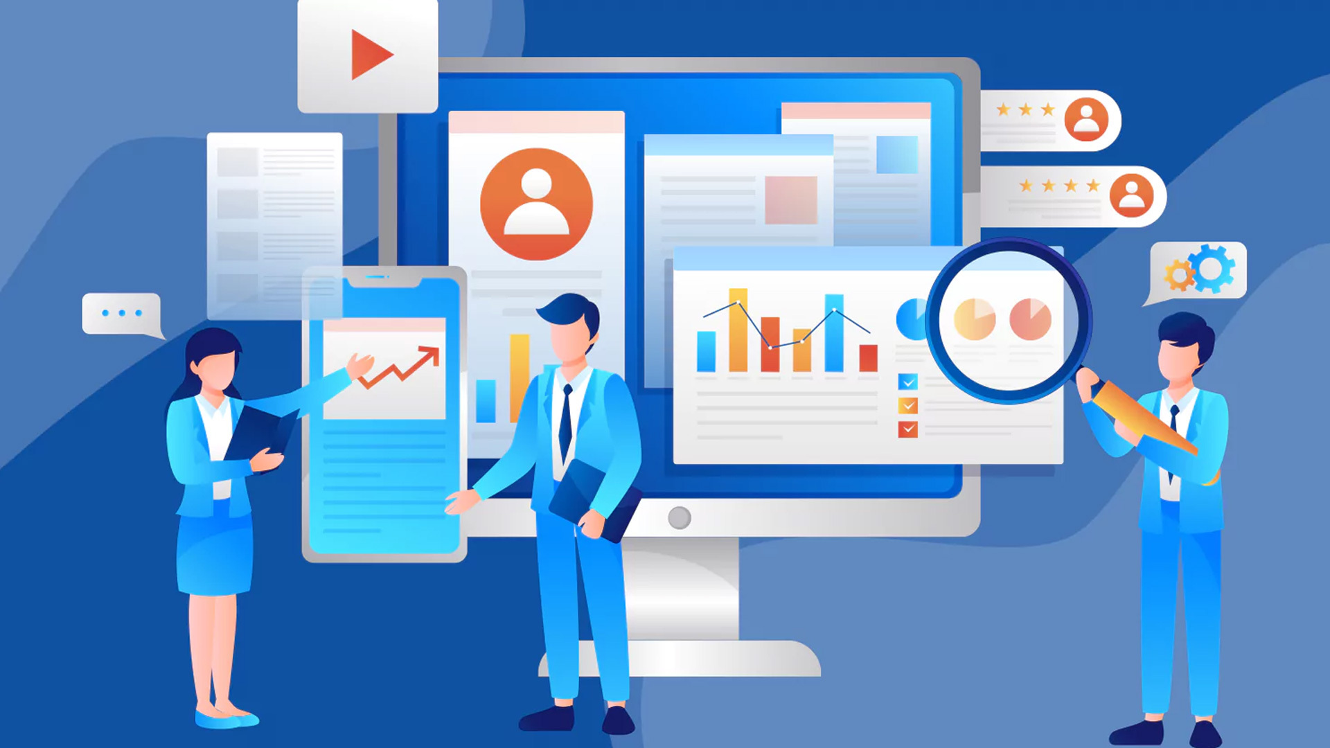 Lead generation and conversion strategy for B2B businesses using digital growth services