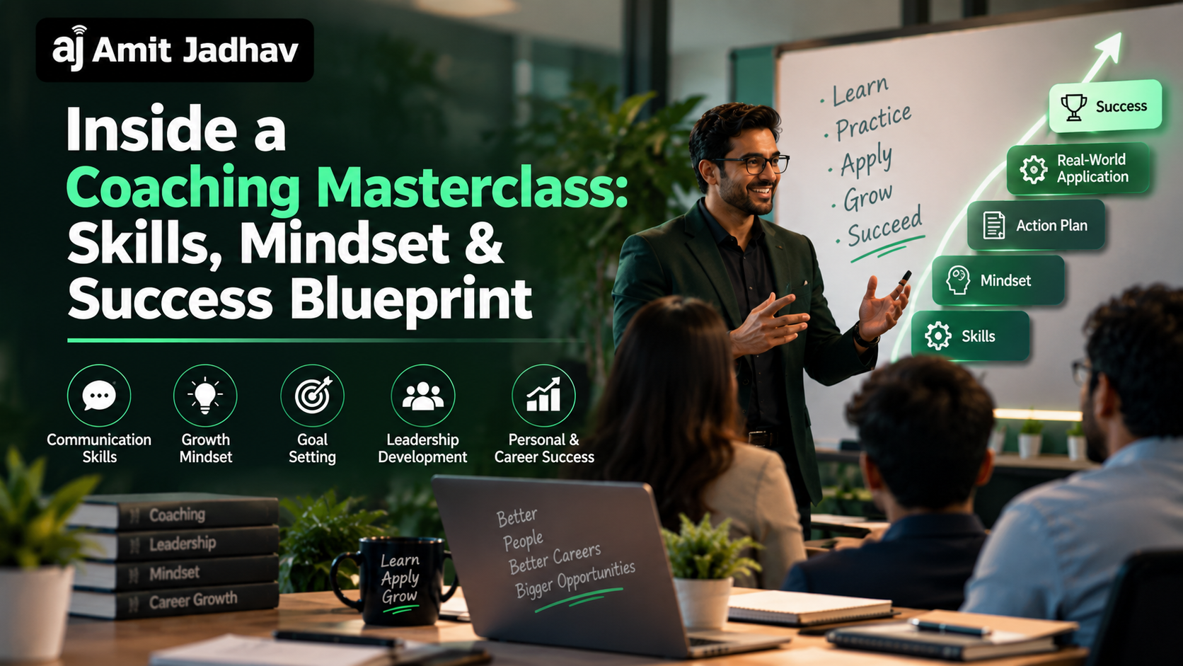 nside a Coaching Masterclass – Skills, Mindset and Success Blueprint by Amit Jadhav