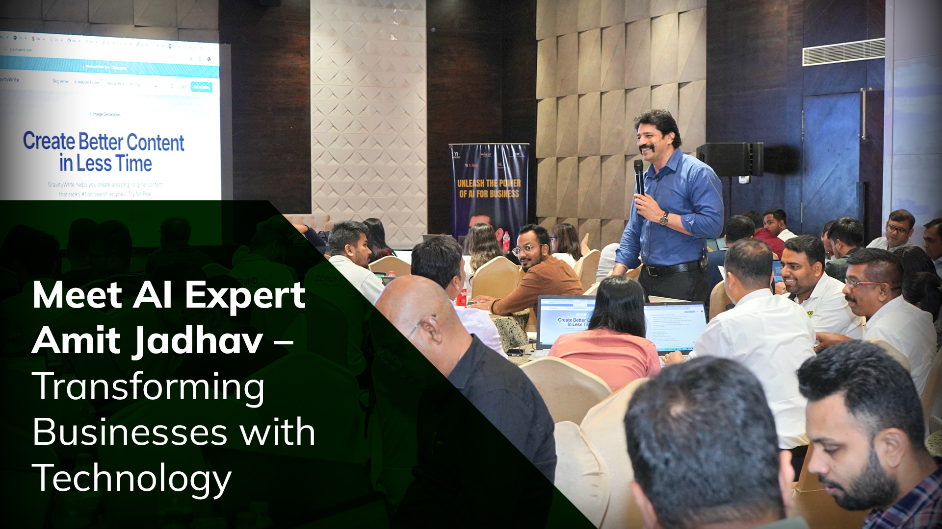 AI expert Amit Jadhav transforming businesses with AI-driven technology solutions