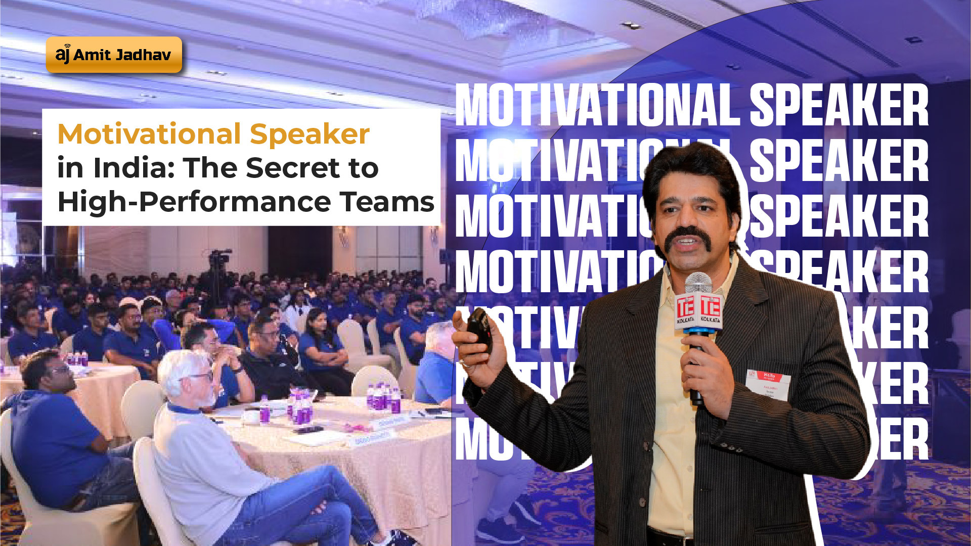 Motivational speaker in India inspiring high performance teams — Amit Jadhav