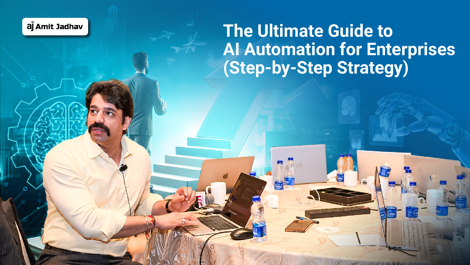 step-by-step AI automation guide for enterprises to streamline operations and improve business efficiency in 2026
