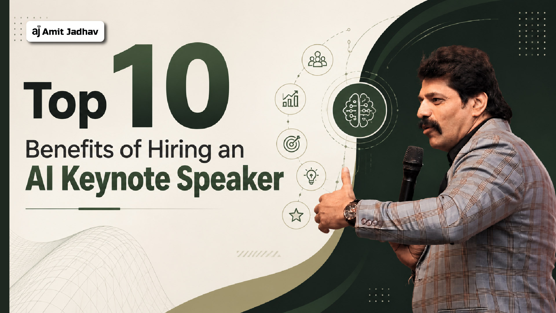 Top 10 benefits of hiring an AI keynote speaker to drive innovation and inspire business teams by Amit Jadhav