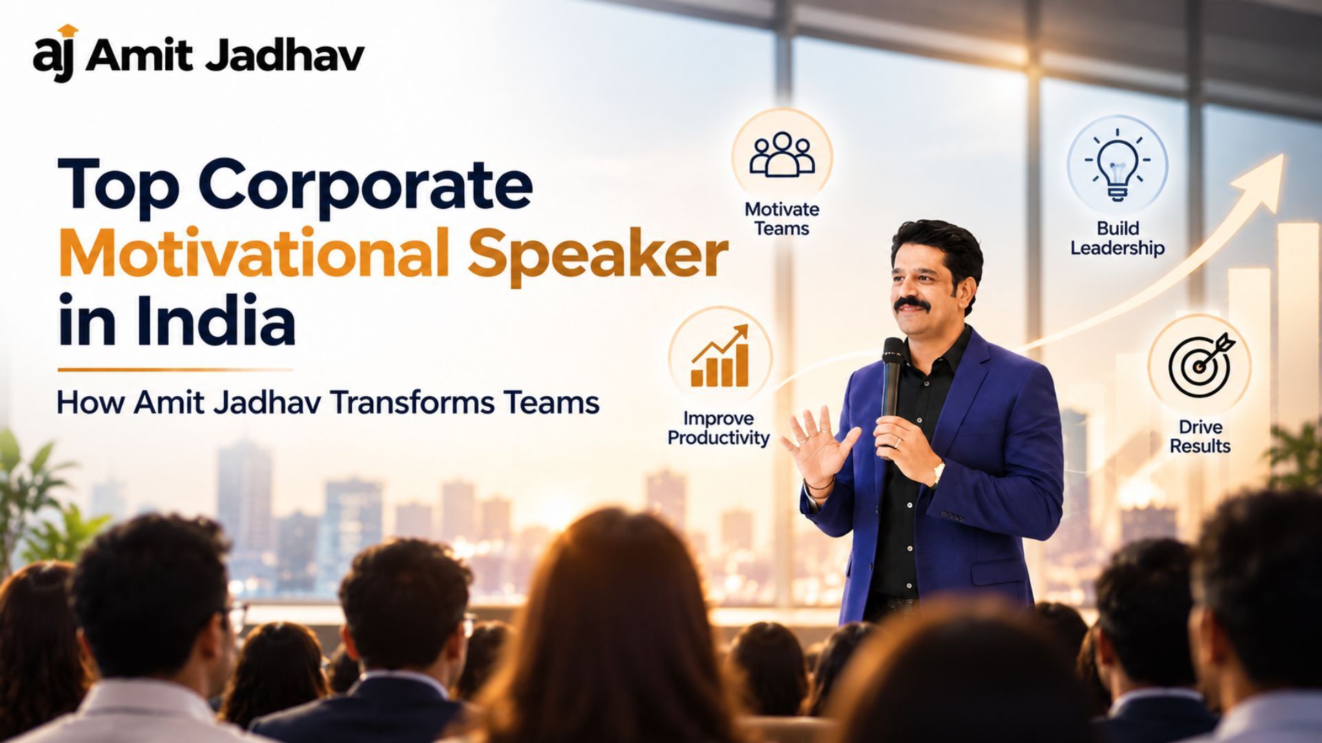 Amit Jadhav – Top Corporate Motivational Speaker in India for Team Productivity and Leadership